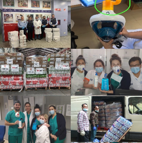 colaboradores donaciones hm hospitales coronavirus