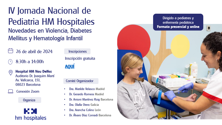 IV Jornada Nacional de Pediatría HM Hospitales