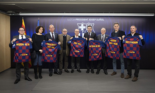 Encuentro Fundació Barça con hospitales pediátricos de referencia