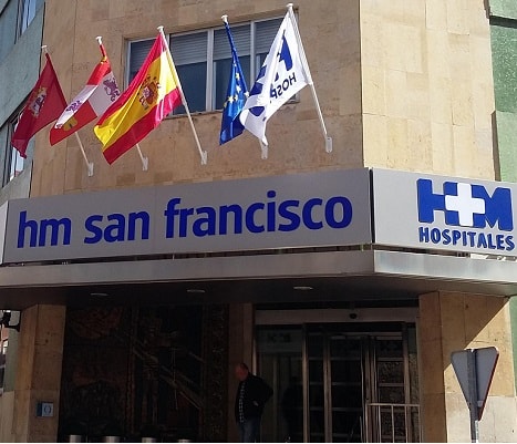 Fachada Hospital San Francisco